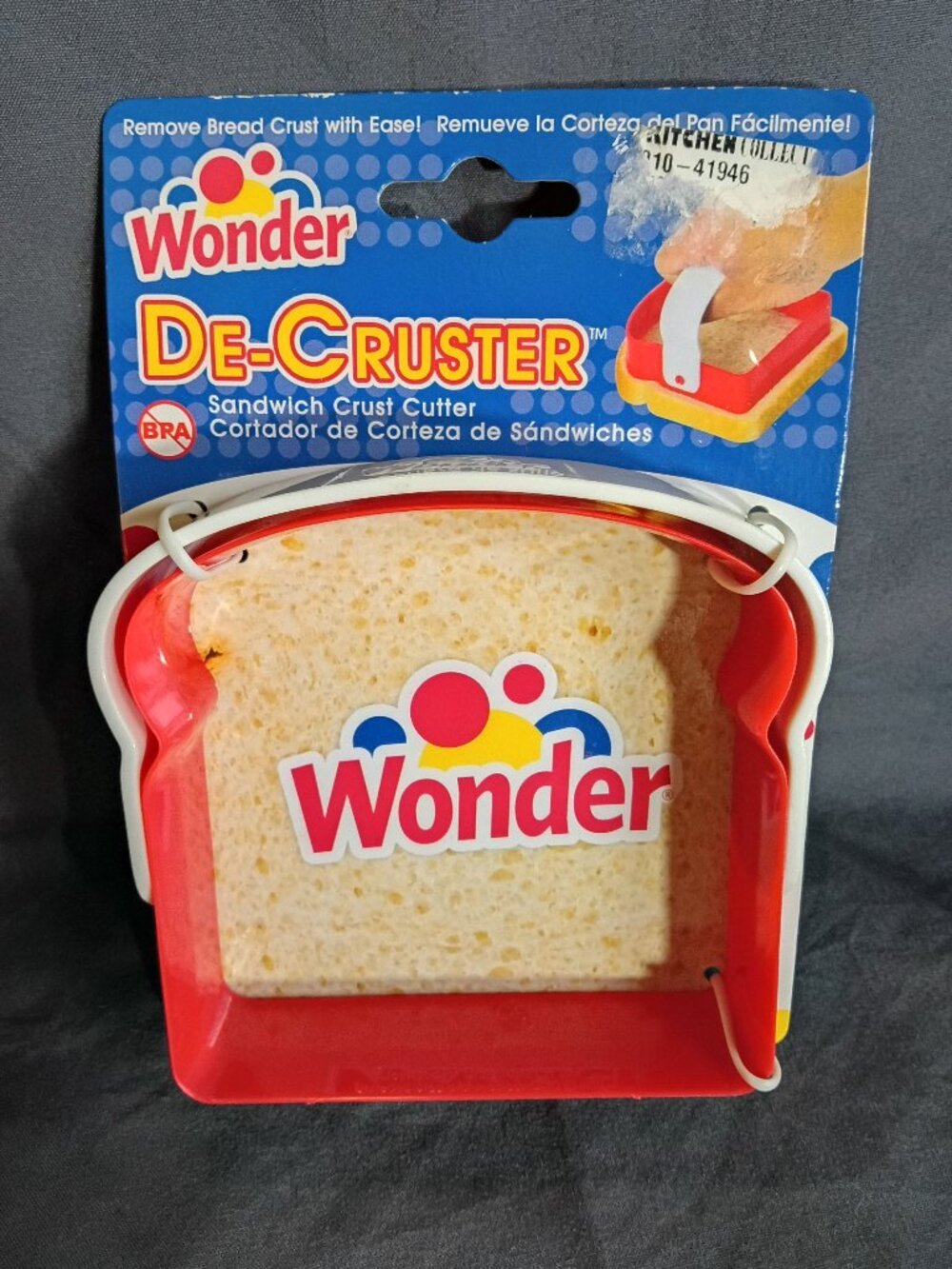 Wonder Bread De-Cruster Sandwich Crust Cutter NIP Kitchen Gadget 2010